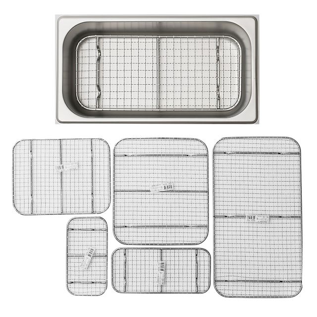 진성 스텐 십자 밧드망 5종택일 받침망 물받이 기름망