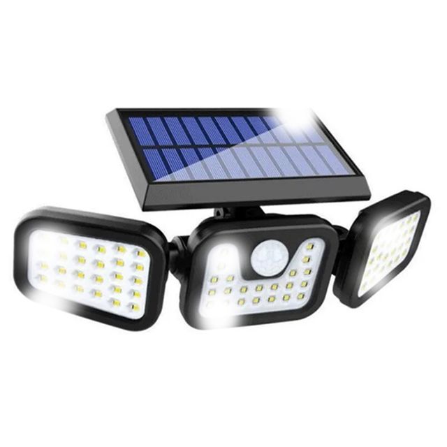 동작감시 센서등 태양광 74LED 조명등 벽등 현관등