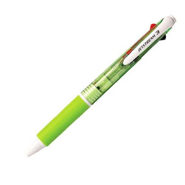 미쯔비시)제트스트림 3색볼펜(SXE3-400/0.7mm/녹색)(제작 로고 인쇄 홍보 기념품 판촉물)