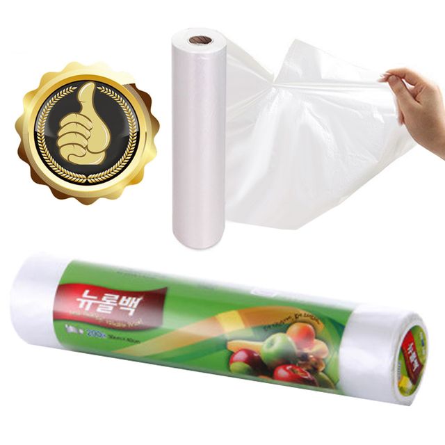 뉴롤백 200매 30x40대형 위생백 비닐봉지 마트비닐