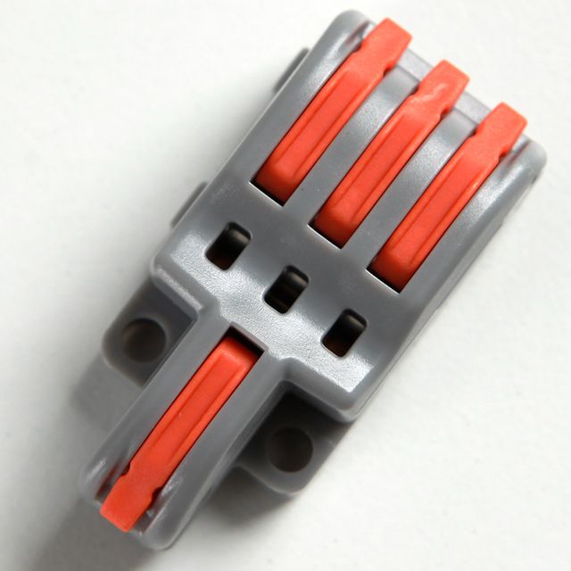 전기 배선 커넥터 확장형 전선 연결 1-3구