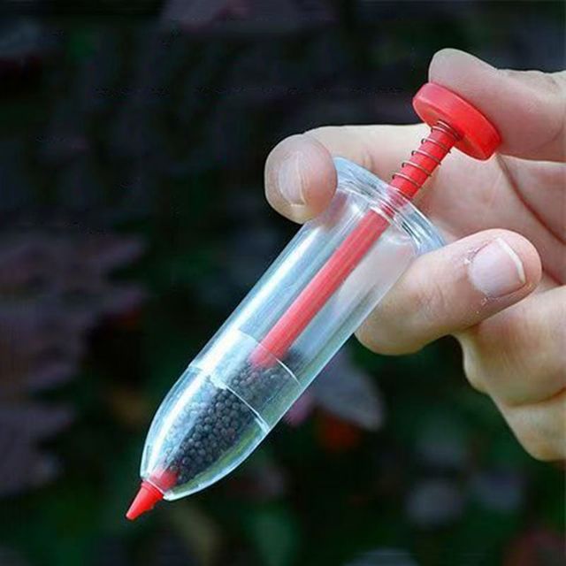 키밍 미니 씨앗 파종기 5p 분배기 쁘리기 주사기 덧밭 화분