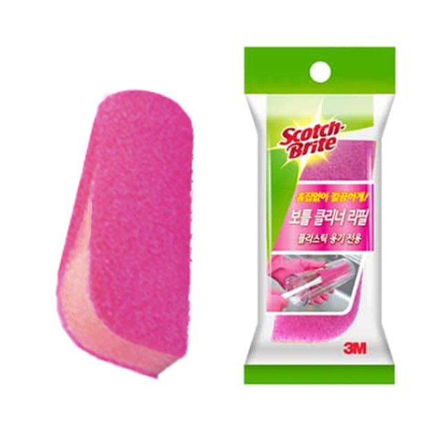 3M 2319 보틀크리너 리필1개 플라스틱용 병솔