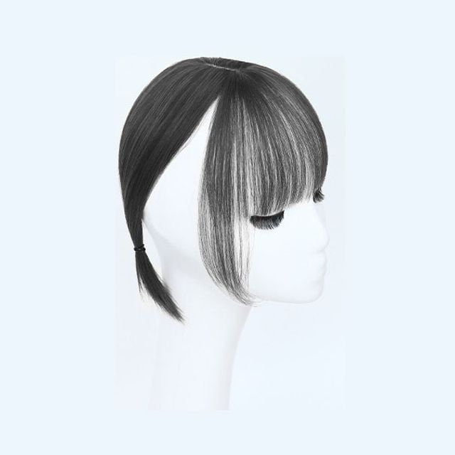 여성 인모 정수리 가발 앞머리 부분가발 3컬러 선택 가능