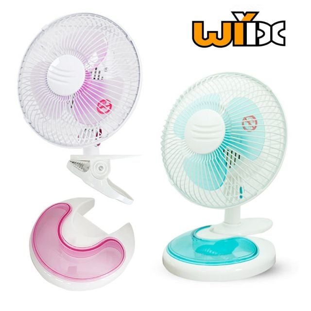 윅스825 분리형 집게 미니 탁상용 클립 선풍기