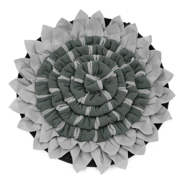 강아지 분리불안 해소 훈련용 원형 애견매트