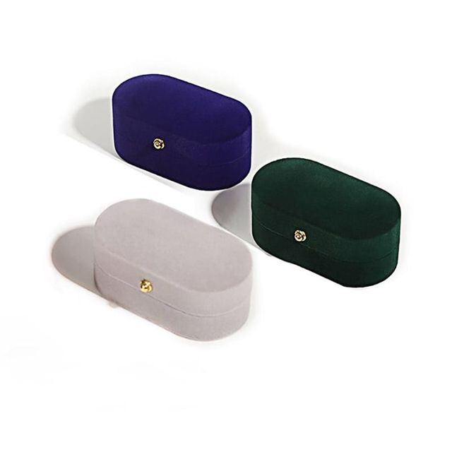 고급 반지 보관함 악세사리 박스 2개 세트 보물함