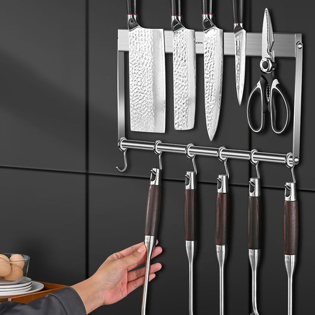 자석 칼걸이 소품걸이 칼거치대 행거 칼정리 40CM