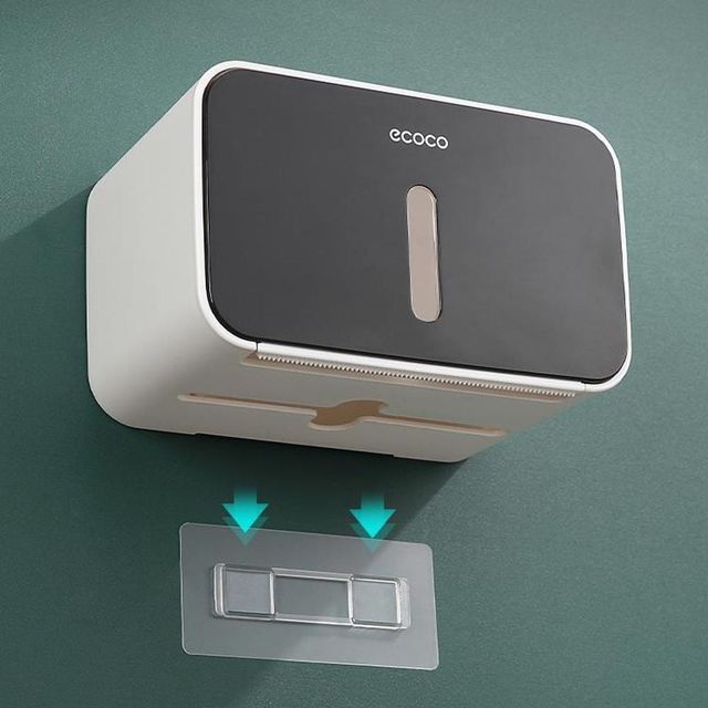 방수 원터치 휴지걸이 수납함 거치대