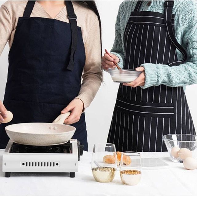 모던 북유럽 스타일 카페 앞치마 플로리스트 디자인