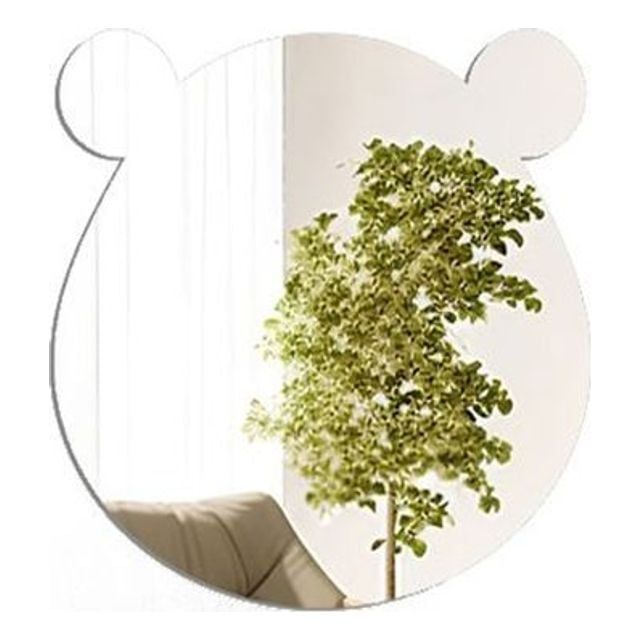 부착식 아크릴 거울 욕실 침실 거실 인테리어 소품