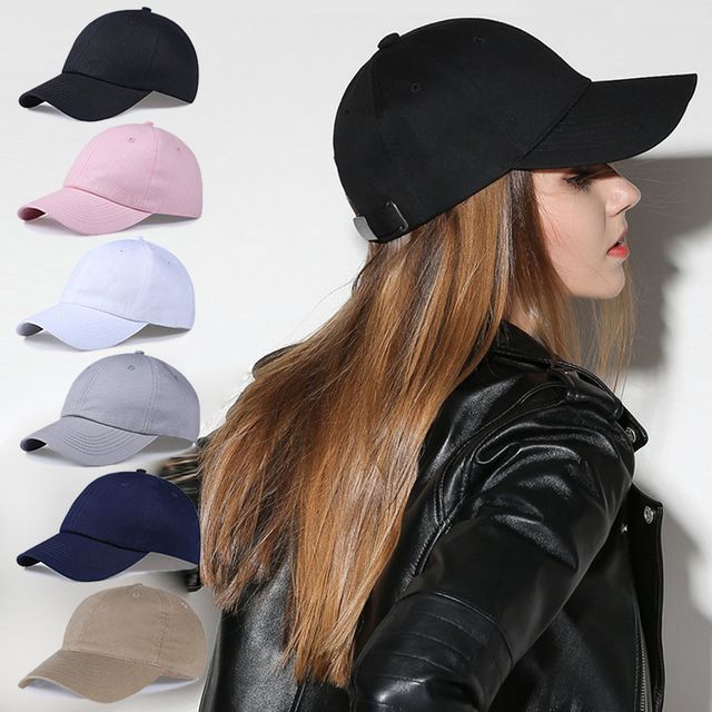 무지 야구 코튼볼캡 모자 면