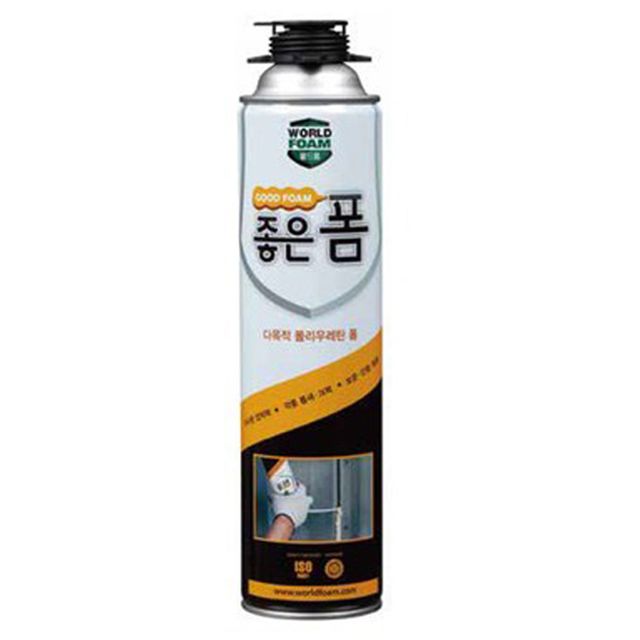 다목적 폴리 우레탄폼 스프레이 건용 틈새충진제 크랙