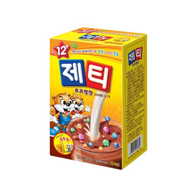 초코렛맛 제티 코코아 믹스 20스틱