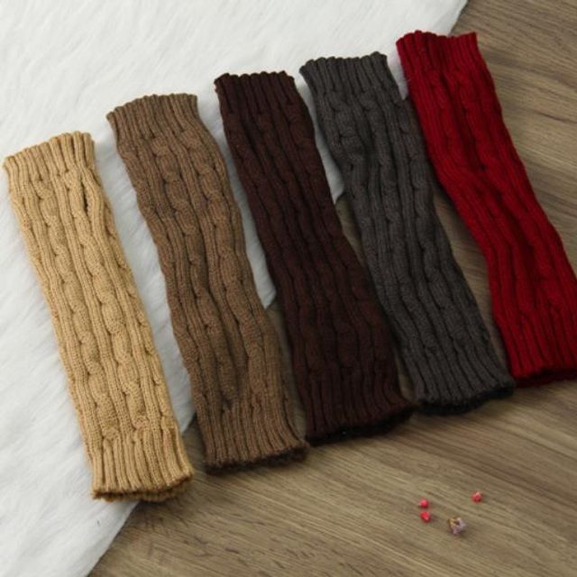 프리미엄 니트 암워머 핸드워머 손목 토시 따뜻하고 스타일리시한 겨울 필수 아이템