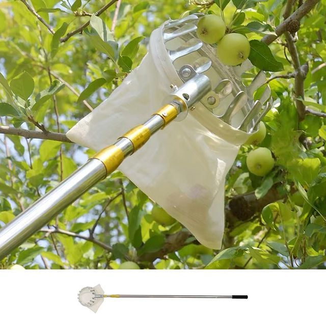 열매수확기 공구 채집기 수거기 농장 과수원 따기기구
