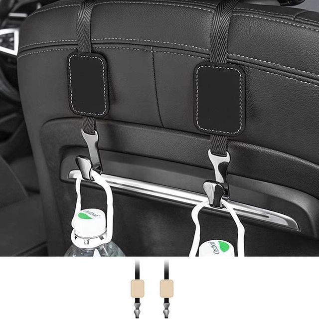 차량용 후크걸이 2개입 가방걸이 행거 고리 다용도