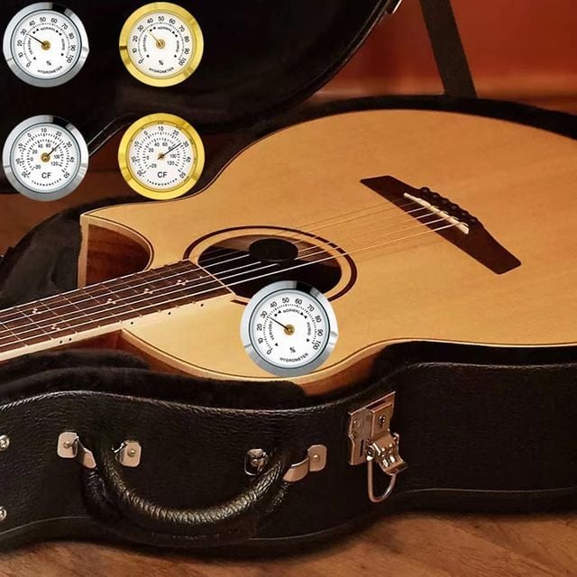 악기 온습도기 37mm 습도계 미니 습도계 지침식