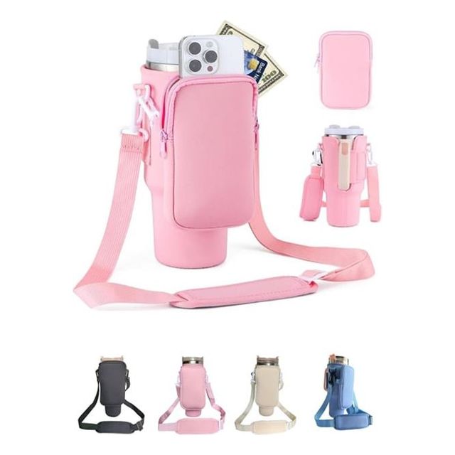 텀블러 수납 가방 숄더 컵홀더 산책 외출 텀블러백