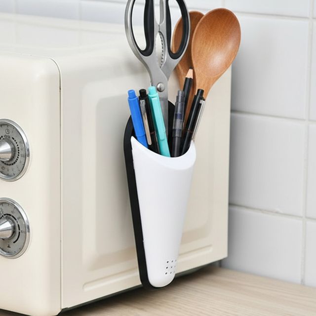 장만A799 자석부착식 다목적 홀더 주방도구 가위 꽂이 연필꽂이
