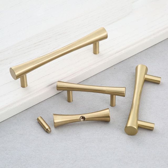 다용도 황동 골드 가구 손잡이 신발장 싱크대 수납장용