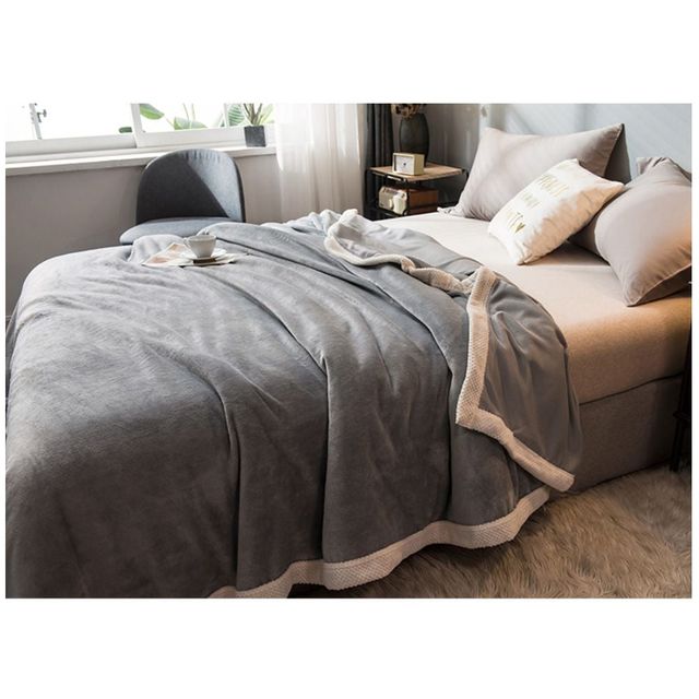 포근한 극세사 담요 블랭킷 이불 침구 세트