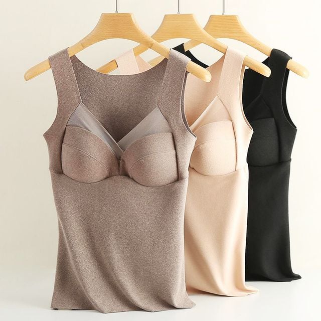 여성 기모 캡내장 시스루 보정 나시티 URD-172