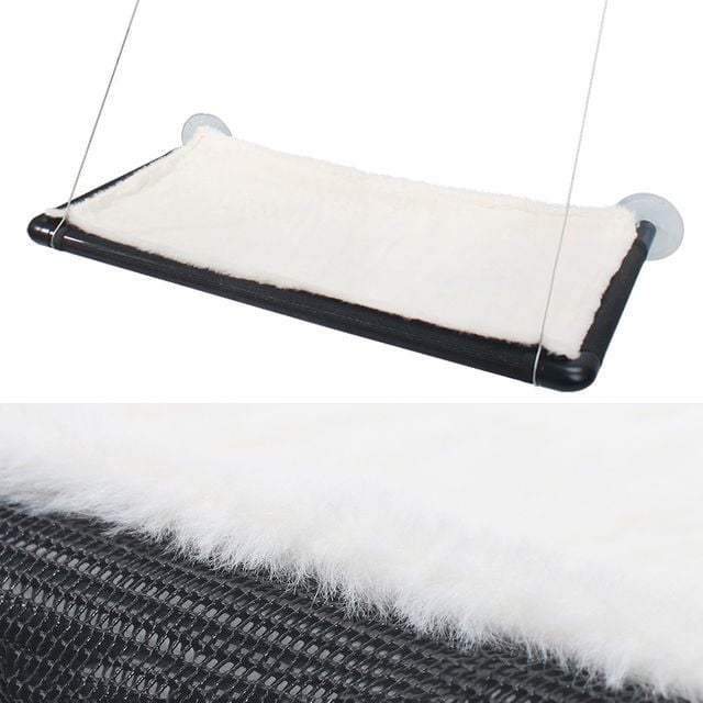 반려동물 해먹 소프트 매트 케이지 침대 담요 화이트