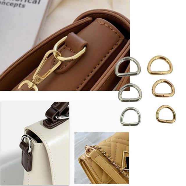 연결고리 D링 50개입 디링 가방고리 가로13mm높이9mm