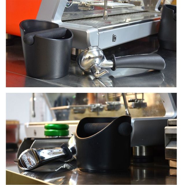 커피 찌꺼기통 탬퍼 쓰레기통 수납통 2가지 용도 다용도 정리함