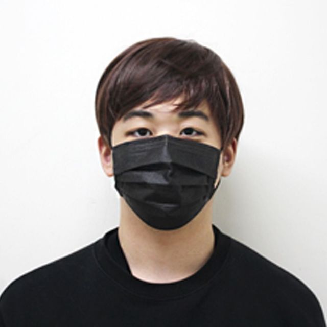 남자 내츄럴 통가발 데일리 스타일 커트머리