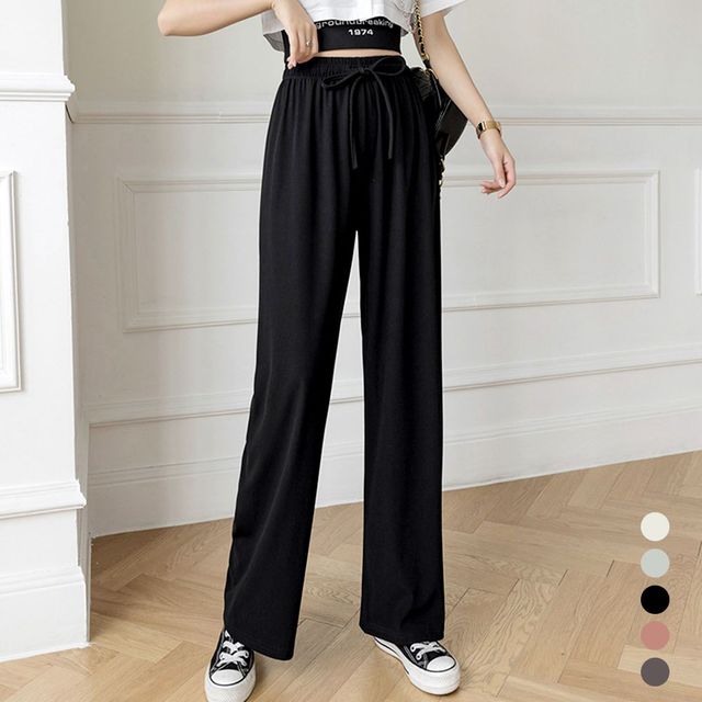 와이드핏 골지 일자바지 URD-059