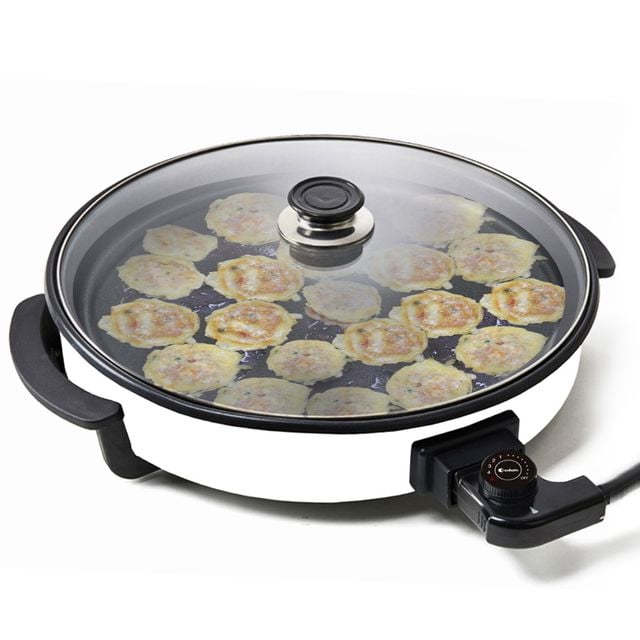 벤하임BPP1500B 전기 후라이팬 잔치팬 피자팬 42cm 불소코팅 원형지짐판