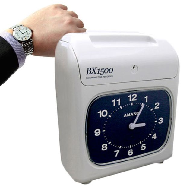 아날로그 자동시간 춭퇴근기 아마노 BX1500