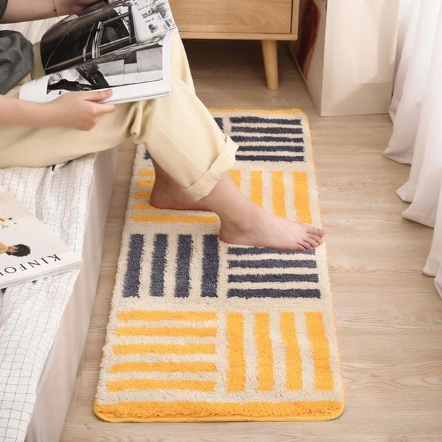 흡수력 좋은 주방 싱크대 발매트 및 현관매트 러그