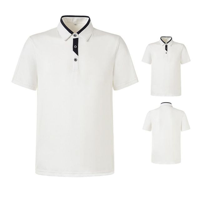 남성 골프 냉감 반팔티 카라 셔츠 여름 골프복