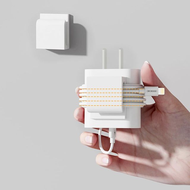 충전기 케이블 선정리 홀더 2p 수납 버클 거치대