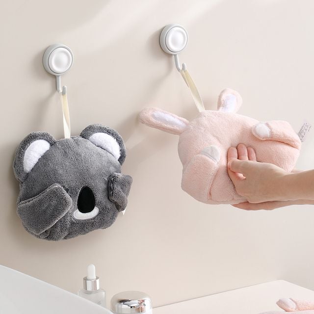 장만 주방 핸드타올 욕실걸이 손타월 주방수건 코알라 토끼타올