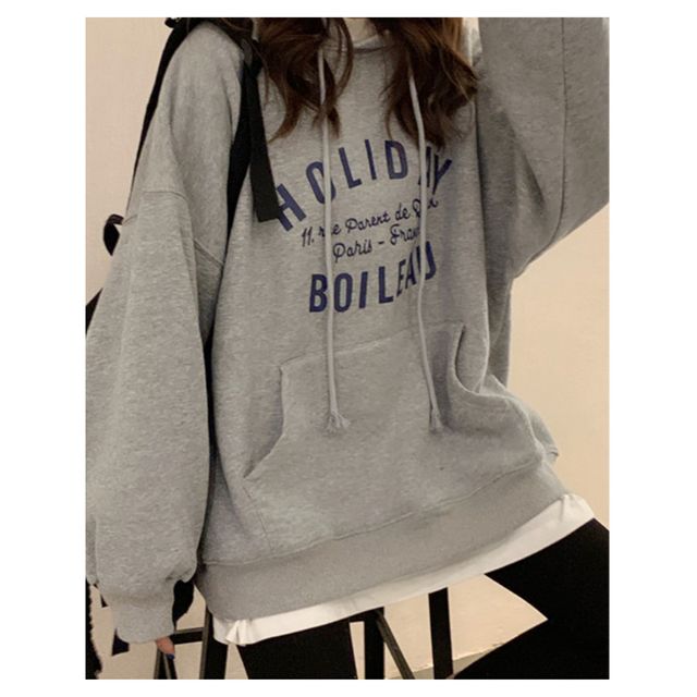 홀리데이 캐주얼 후드 스웨트셔츠 UC-0136