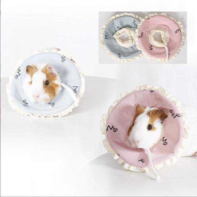 키밍 고슴도치 토끼 햄스터 보호 넥카라 핥기 방지 용품