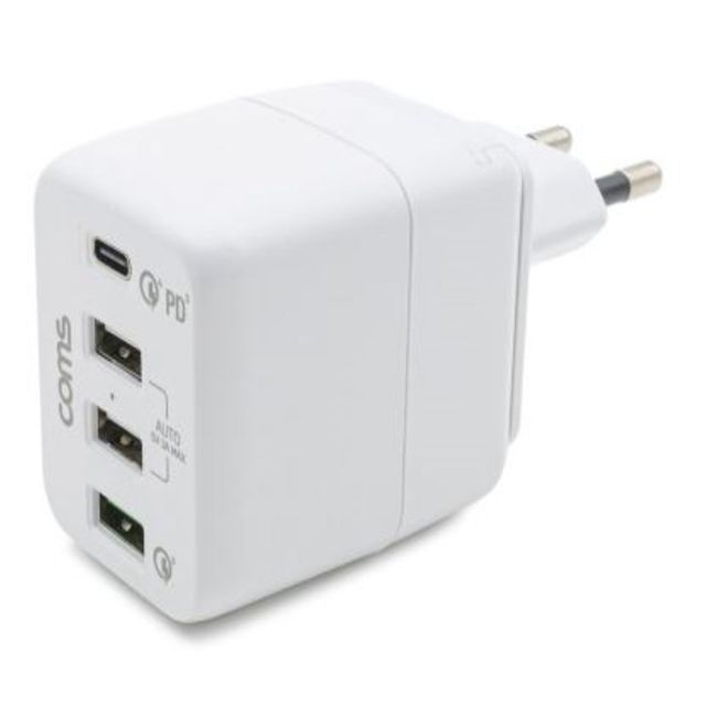 45W USB4P 여행용 멀티아답터 C타입 PD QC3.0 어댑터