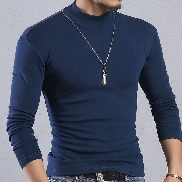 드너프 남성 하프넥 스판 폴라티 터틀넥 SD-251118