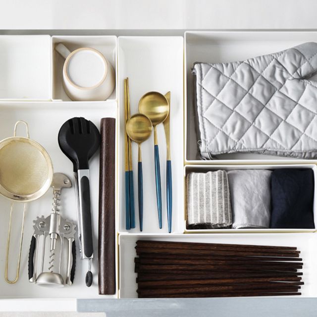 키밍 서랍 트레이 칸막이 수납 정리함 다용도 주방