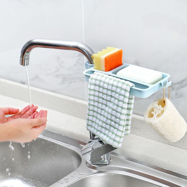 무타공 세면대 싱크대 욕실 주방 수전 멀티 수납 선반