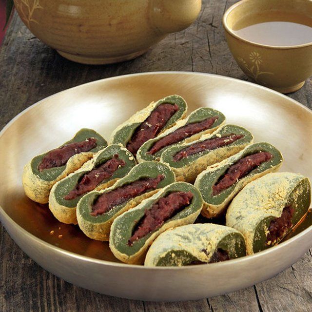 콩쑥개떡 60gx28개 떡 간식 선물 쑥떡 명절