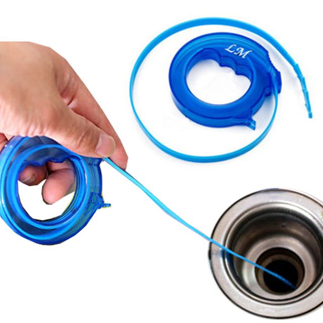 배수구 세면대 머리카락 이물질제거기 스네이크클리너