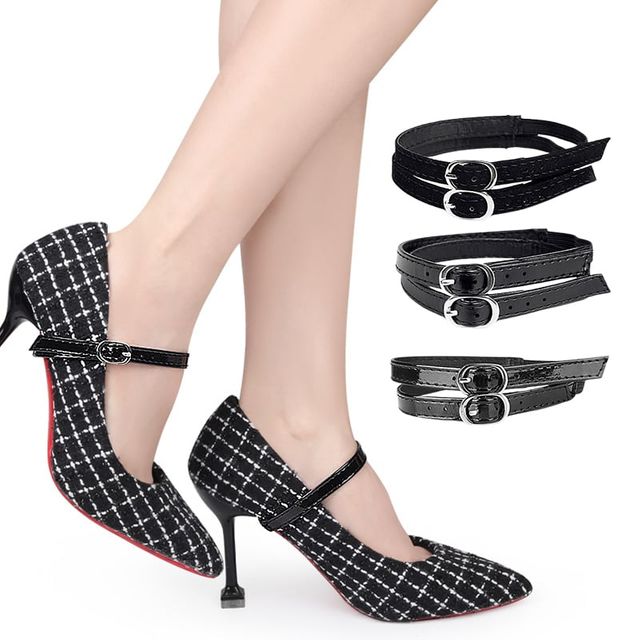 구두 힐 고정밴드 3종세트 블랙 벗겨짐방지 조절가능