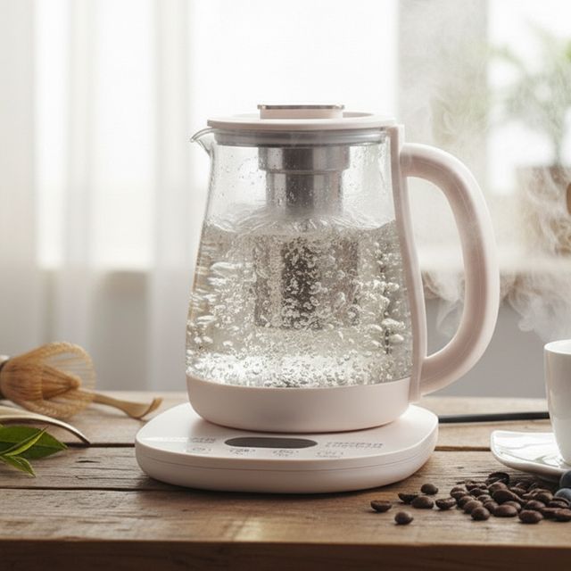 크루거1843 멀티 티메이커 유리 전기티포트 보온 1.8L 전기주전자