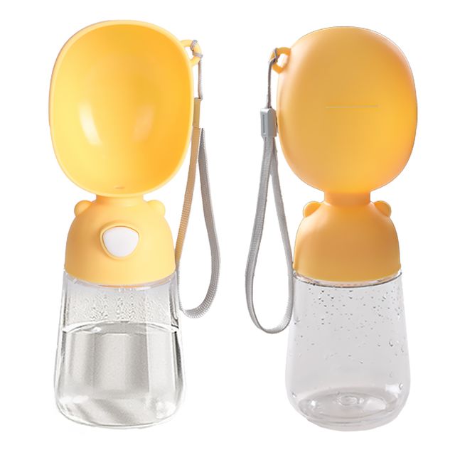 강아지 물병 휴대용 반려동물 산책 야외 급수기 물통