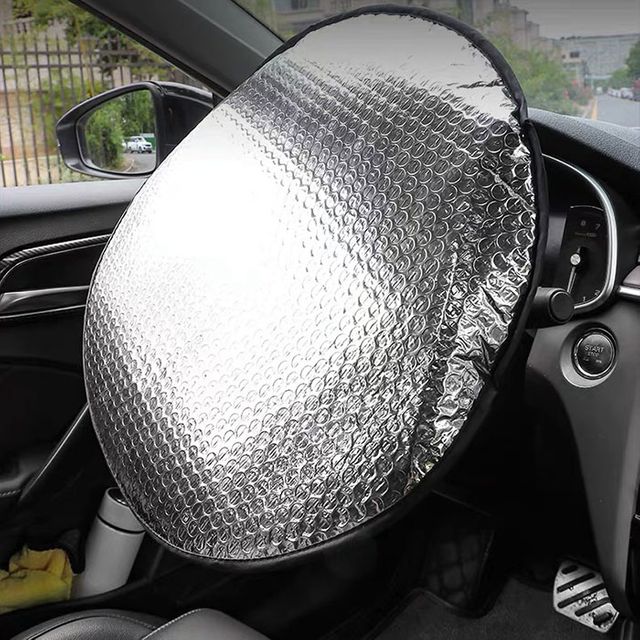 차량 핸들 햇빛가리개 자외선 차단 단열 보호 커버